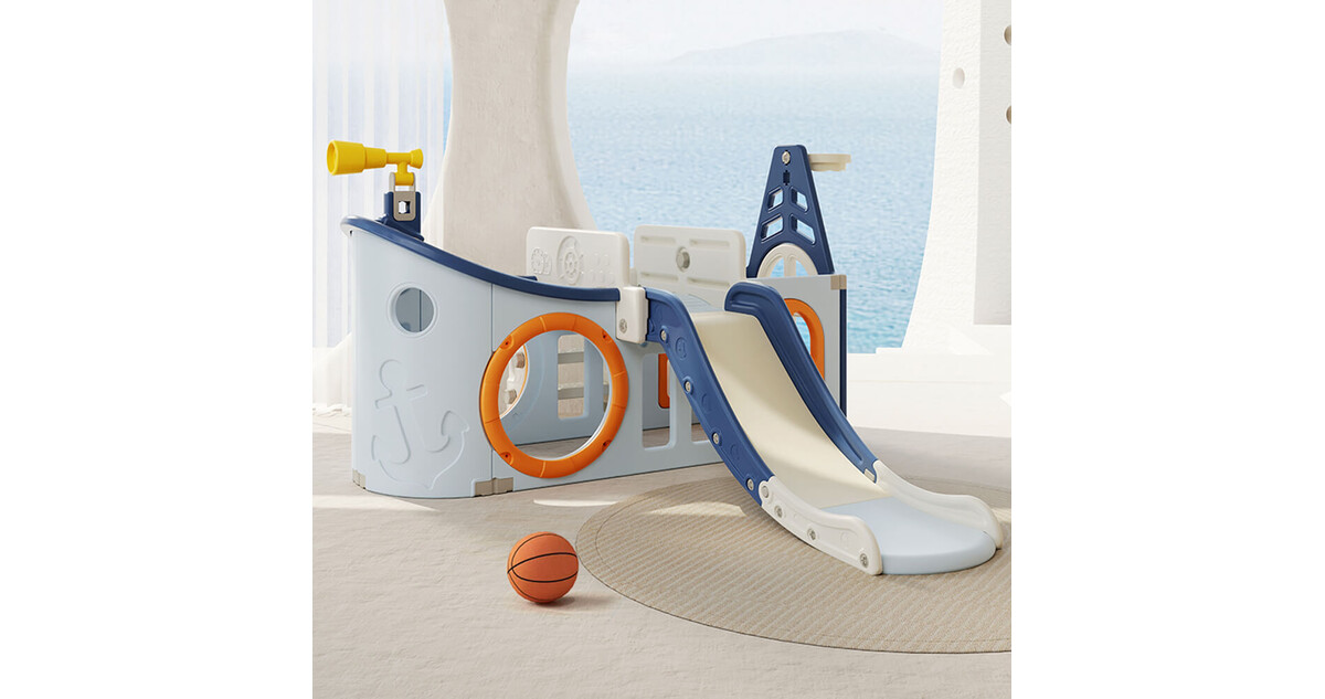 Indoor-Spielplatz mit Rutsche inSPORTline Piratino - inSPORTline