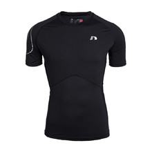 Unisex-Lauf-Kompressionstrikot Newline Iconic Compression - kurzer Ärmel