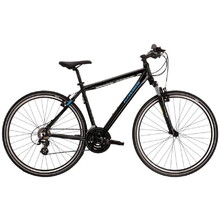 Herren Crossrad Kross Evado 2.0 28" - Modell 2023 - schwarz/blau