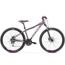 Kross Lea 5.0 27,5" Damen Mountainbike - Modell 2020 - graphit/rosa/lila