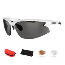 Bliz Motion+ sportliche Sonnenbrille - weiß