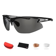 Bliz Motion+ sportliche Sonnenbrille - schwarz