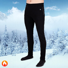 W-TEC beheizte Herrenhose Insupants - schwarz