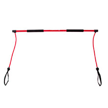 inSPORTline Fitness-Stange mit Gummi 130 cm