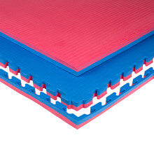 Puzzle-Tatami-Matte inSPORTline Malmeida 100x100x4 cm - rot-blau