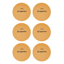 inSPORTline Elisenda S2 6ks Tischtennisbälle - orange