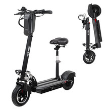 Elektroroller W-TEC Tendeal mit Sitz und Tasche - schwarz