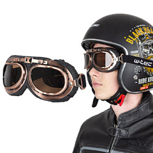 W-TEC Steamrust Motorradbrille