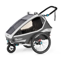 Qeridoo KidGoo 2 Multifunktionaler Kinderwagen 2020 - Anthracite Grey
