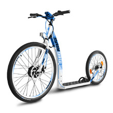 Mamibike DRIFT Elektroroller mit Schnellladegerät 2020 - weiß-blau