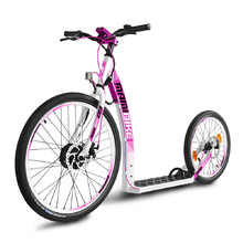 Mamibike DRIFT Elektroroller mit Schnellladegerät 2020 - weiß-rosa