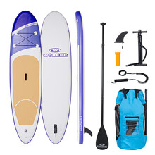 Paddleboard mit WORKER WaveTrip 10'6 "G2-Zubehör - Wisteria Blue