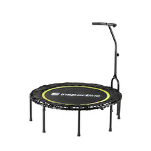 inSPORTline Cordy 114 cm Trampolin mit Haltegriffstange - gelb
