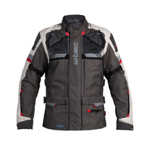 W-TEC Excellenta Touring Motorradjacke - Thunderstorm Gray