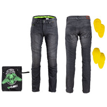 Herren Motorad Jeans W-TEC Oliver - schwarz