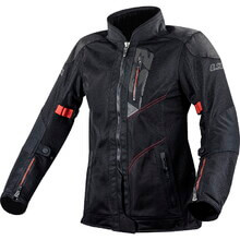 Sommer-Motorradjacke für Damen LS2 Alba Lady - schwarz