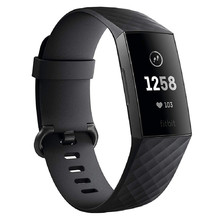 Fitbit Charge 3 Graphite/Black Fitness-Armband