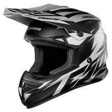 Cassida Cross Cup Two Motocross Helm - grau matt/schwarz