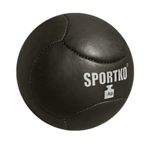 SportKO Medbol 8kg Echtes Leder-Medizinball