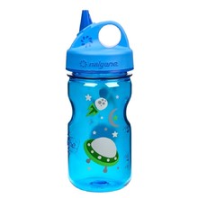NALGENE Grip´n Gulp 350 ml Kinder-Trinkflasche - Blue Space