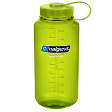NALGENE Wide Mouth 1 l Outdoor-Trinkflasche - Spring Green 32 WM