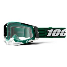 Motorradbrille 100% Racecraft 2 Milori, klares Plexiglas