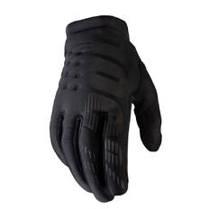 Rad- und Motocross-Handschuhe für Frauen 100% Brisker Women's schwarz/grau