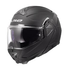 Flip-Helm LS2 FF910 Advant II Solid Matt Schwarz P/J