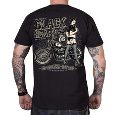 T-shirt BLACK HEART Chopper Pussy