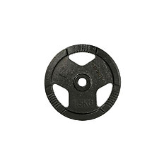 Gusseisenscheibe inSPORTline Hamerton Schwarz 1,25 kg 30 mm
