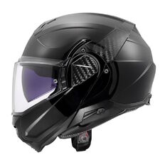 Flip-Helm LS2 FF910 Advant II Solid Gloss Black P/J