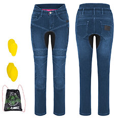 Damen-Moto-Jeans W-TEC Biterilla Eva Lady