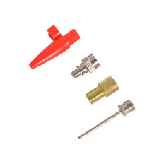 Oxford Air Valve Adapter Kit zum Aufpumpen von Fahrradreifen, Bällen und anderem Zubehör