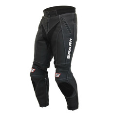 Spark ProComp Herren Leder-Motorradhose