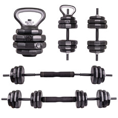 Zement-Hantelset inSPORTline ON-X 6in1 40 kg