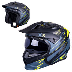 W-TEC Badalone Graphic Modular-Helm