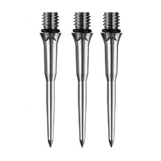 Mission Titan Pro Ti Conversion Points Glatt Silber 30 mm 3 Stück