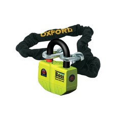 Kettenschloss für Motorrad Oxford Boss Alarm 150 cm