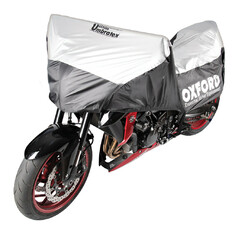 Oxford Umbratex Motorrad Plane L schwarz/silber