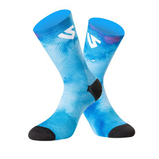 Undershield Tye Dye Socken Blau