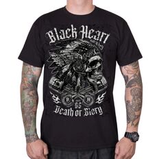 T-shirt BLACK HEART Huron
