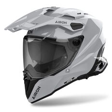 Moto přilba Airoh Commander 2 Color glänzend grau