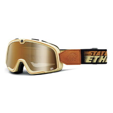 Motocrossbrille 100% Barstow State Of Ethos, bronzefarbenes Plexiglas