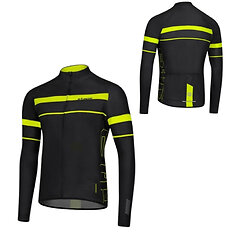 Herren-Radtrikot mit langen Ärmeln Etape Comfort 2.0