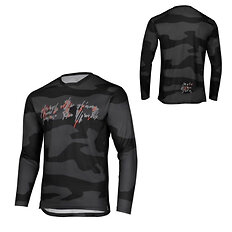 Herren-Radtrikot mit langen Ärmeln Etape Rocky
