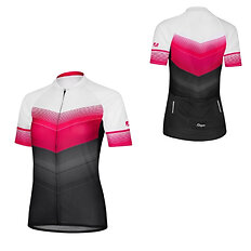 Damen-Radtrikot mit kurzen Ärmeln Etape Violet