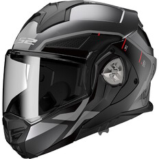 Klappbarer Motorradhelm LS2 FF901 Advant X Metryk Matt Titanium P/J