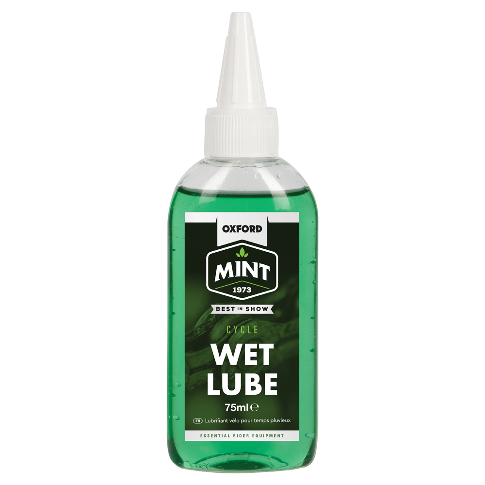 Mint Wet Lube 75 ml Schmiermittel für Fahrrad-und Motorradketten für Nasse Bedigungen