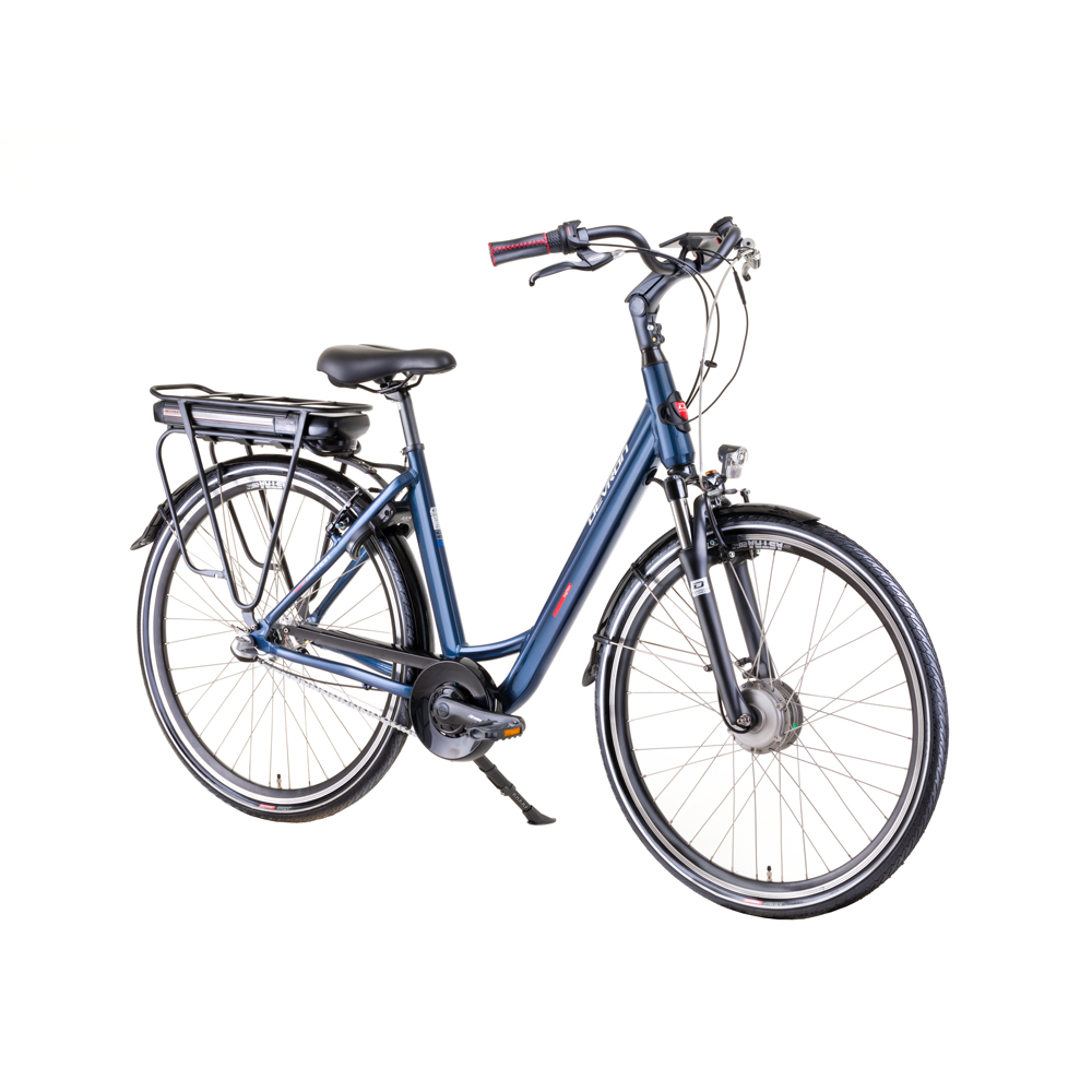 E-Bike für die Stadt - Devron 28124A 28" Blau 19,5" (172-187 cm)