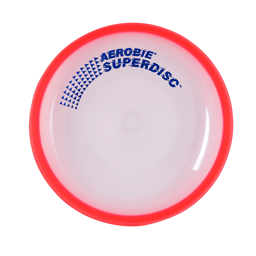Lietajúci tanier Aerobie Superdisc červená